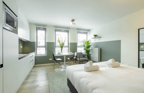 Antwerp Apartment | The Card Room Green Studio
