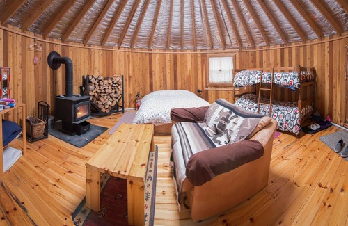 Indian Brook Resort | The Cedar Yurt at Cabot Shores Wilderness Resort