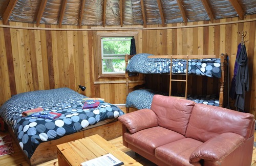 Indian Brook Resort | The Cedar Yurt at Cabot Shores Wilderness Resort