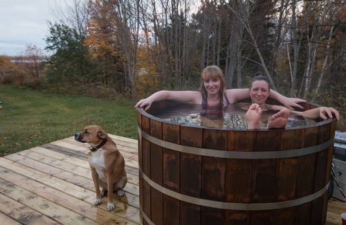 Indian Brook Resort | The Cedar Yurt at Cabot Shores Wilderness Resort