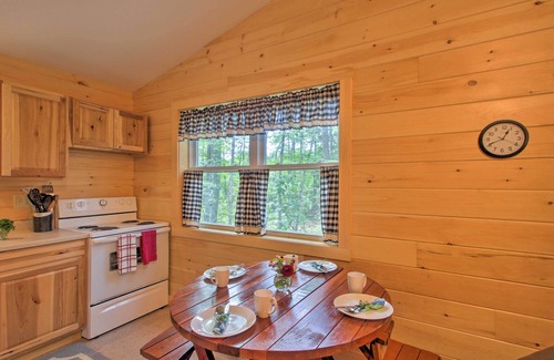Raymond Cabin | 'The Cedars' Cabin w/Beach Access on Panther Pond