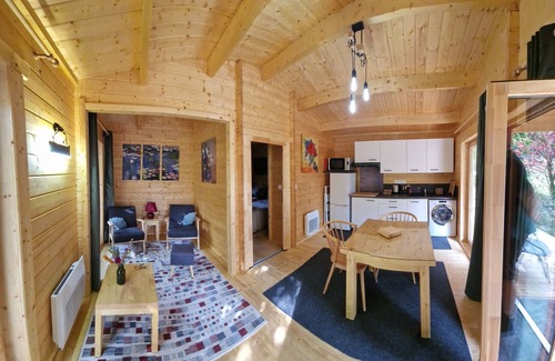 Guerville Ski Chalet | The Chalet Du Bois: Cozy comfort for 2 between garden and woodland