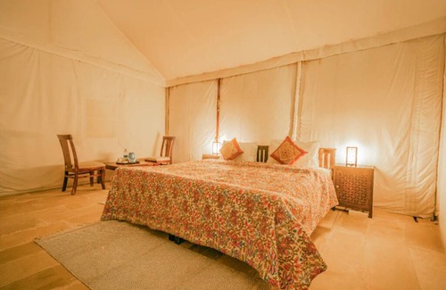 Kanoi Cottage | The Dune Estate By Ebony Stays – Luxury 1BHK Desert Tent Stay in Jaisalmer