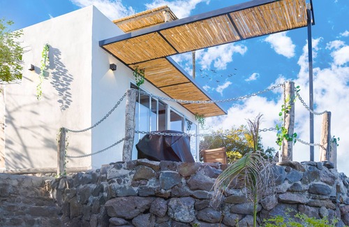 Punta Prieta House | The Edge: Beautiful bungalow on the beach. Private beach