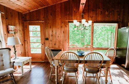 Cedar Cottage | The Irwin Cottage on Little Traverse Lake, Sandy beach, kayak