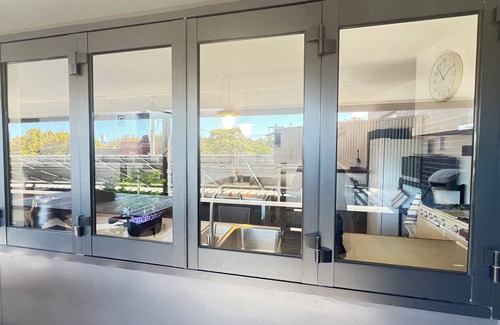 Annandale Condo | THE LOFT of ANNANDALEnFunky oversized warehouse apartment in the village heart