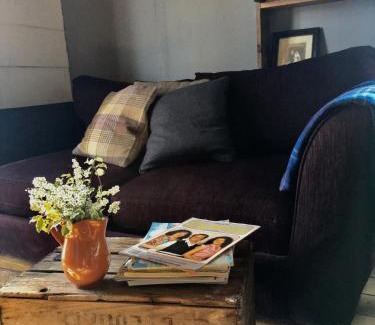 Bethersden Ski Chalet | The Old Apple Shed cosy heated cottage in a meadow close to the charming village of Bethersden