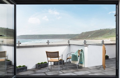 Sennen Cove Cottage | THE OLD BEACH STORE, pet friendly, with open fire in Sennen Cove