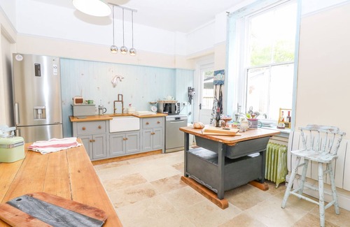 Totland Bay Cottage | THE OLD KITCHENS, pet friendly, with open fire in Totland