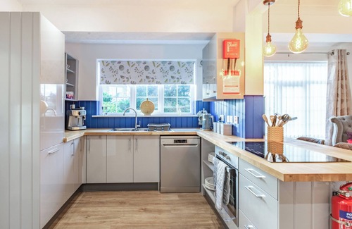 Sewerby Cottage | The open plan living area and interior design are a delight.