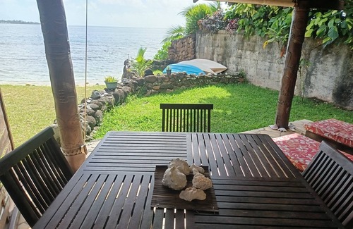 Pihaena House | The Pearl of Moorea Fare Honu waterfront with its beach for a romantic stay