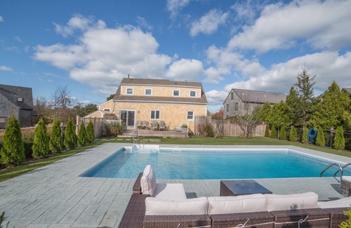 West of Town House | The Perfect Nantucket Rental! 3 BR, 2Bath, With Heated Pool & Spacious Yard!