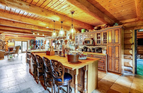 Essex Junction Cabin | The Perfect Vermont Real Log Cabin House.