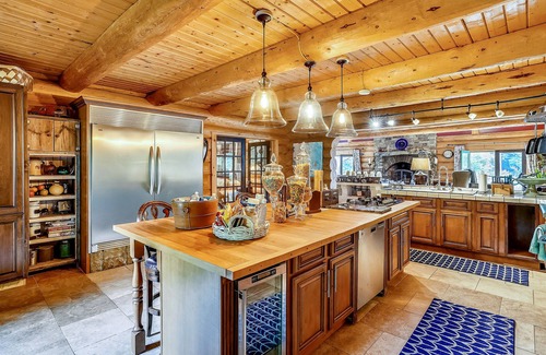 Essex Junction Cabin | The Perfect Vermont Real Log Cabin House.