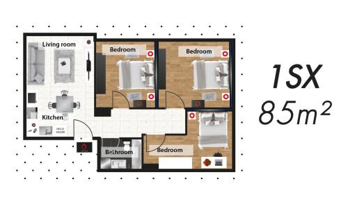 Gare Apartment | The Queen Luxury Apartments - Villa Serena