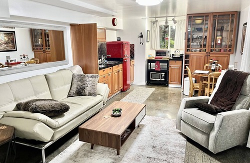 Gig Harbor Apartment | "The Red Door" 1 mile from downtown. 1 bedroom. Own entrance. Full Bath/Kitchen