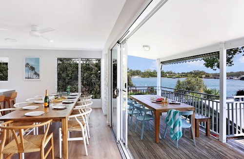 Noosa North Shore House | The Shore House - Waterfront Beach House Situated on Noosa North Shore