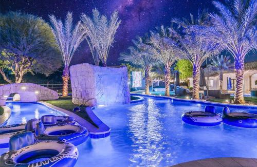 Indio House | The Stallion Estate Sleeps 24, Theater, Game Room, Pickle ball!