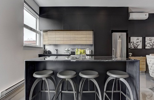 Pointe-Saint-Charles Apartment | THE YIN | One-Bedroom Loft w. Terrace