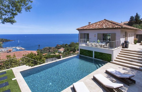 Espero-Pax House | Theoule/mer Villa de Charme 240 M2 Vue Mer Panoramique Calme et Sécurisé
