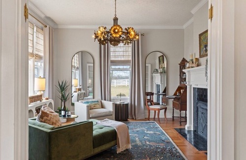 Frankfort House | This circa 1917 house has been given new life with a thoughtful renovation by Castle & Key