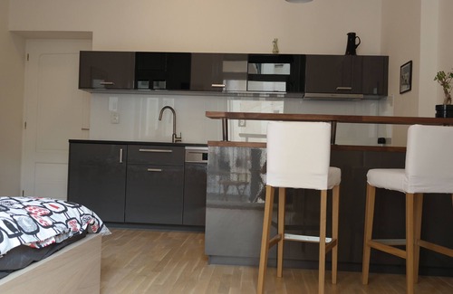 Andel Apartment | This place is a little bit special as you can see.