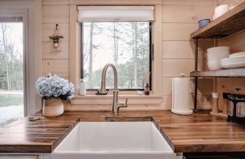 Chester Cabin | Thistle House at Camp Greenwood Vermont with Sauna