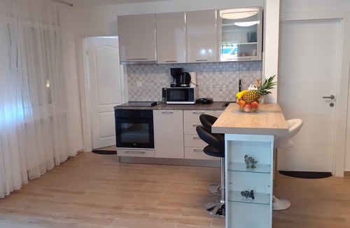 Milcetici Apartment | Three bedroom apartment with terrace Malinska, Krk (A-19304-a)