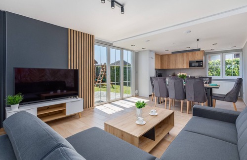 gmina Wolin House | Three-Bedroom House Muschel V with balcony
