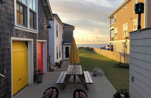 Kure Beach Cottage | Three Sisters Cottage + Clubhouse + Ocean View + Yard + Great Location