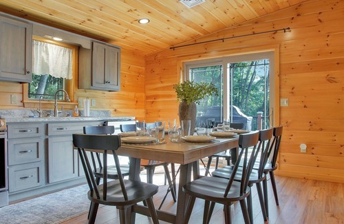 Renovo Cabin | Timberline Overlook Cabin w/Sauna, Fire Pit, Game Room, EV Charger & ATV Access