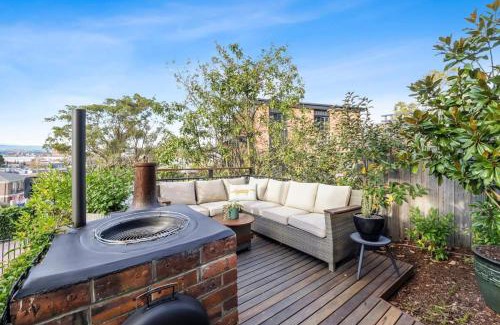 Launceston CBD House | Timeless Elegance with City Views Wi-Fi & Parking