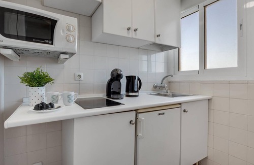 Carihuela Apartment | Timor Sol 3904- Beachfront studio in a hotel
