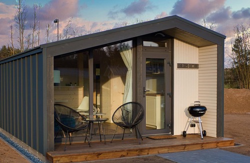 Klitten Apartment | Tiny House Arne #11 - Skan-park Ferienhäuser & Tiny Houses am Bärwalder See