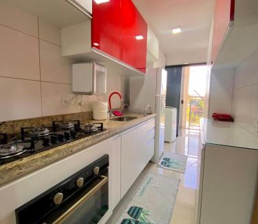 Plano Diretor Sul Apartment | todo climatizado, 2 quartos e piscina na 706 sul