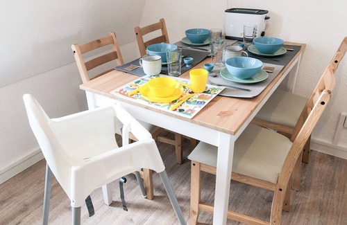 Volkstedt Apartment | Top equipped & modern: quiet 2 room apartment, child and pet friendly!