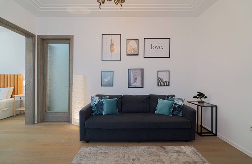 Bucharest City-Centre Apartment | Top-Floor Romanian Athenae 2BR Apartment, Quiet City Views