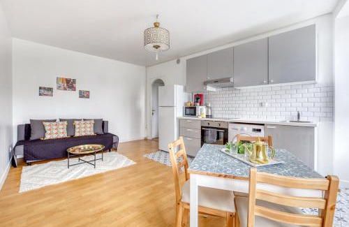 Aubervilliers Apartment | Tout équipé - Métro 7 à 1 min - Proche La Villette