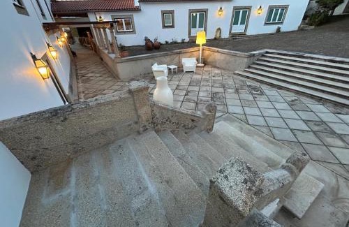 Facha House | Tower Junior Queen Suite at Casa dos Macieis, Camino Santiago direct access & Optional Agritourism