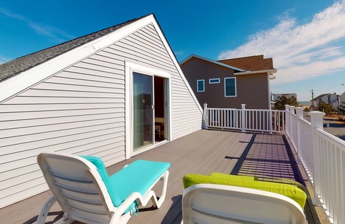 South Bethany House | Town of Bethany house w/ WiFi & gorgeous deck - steps from the sand & surf
