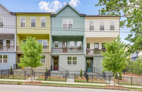 Chosewood Park House | Townhome 1 Mi to Grant Park and Atlanta BeltLine!