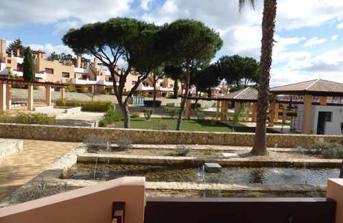 Quarteira House | Townhouse Overlooking Pool and Gardens and facing Pestana Vila Sol Hotel.