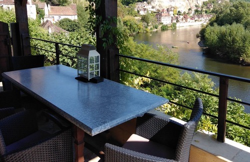 Vezac House | Traditional Stone house with wonderful village and river views.