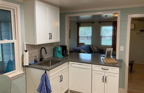 Milford Cottage | Tranquil Beach Cottage directly across from beach access-Pets & Children Welcome