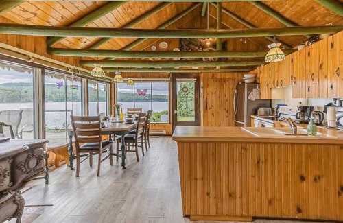 Grand-Remous Ski Chalet | Tranquil Lakeside, Private Dock, Kayak, Fire Pit