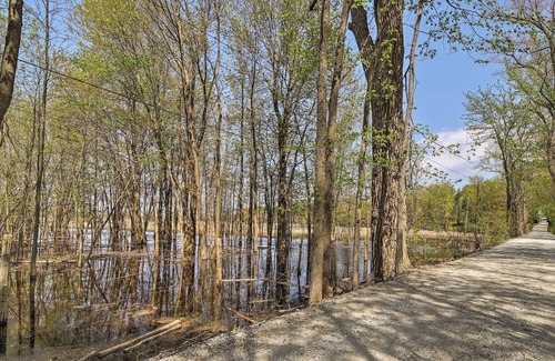 North Hero Apartment | Tranquil Studio w/Private Beach on Lake Champlain!