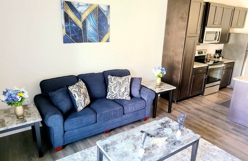 Central West End Apartment | Traveler's Retreat- King Suite w/Patio (224)