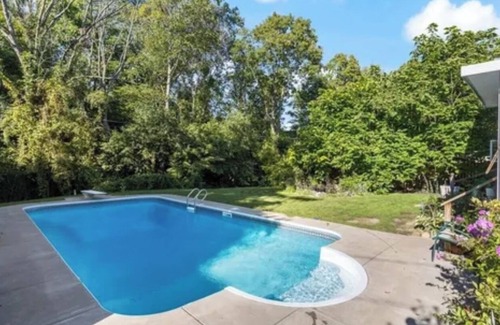Pittsford House | Traveler’s Wellness Oasis - gorgeous pool, fish pond, and hot tub!