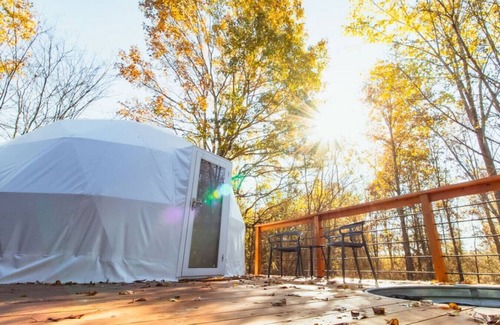 Athens House | Tree House Dome 1 Hottub/Pool