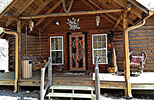 Hiawassee Cabin | Tree House Lodge-Real Log Mountain Paradise